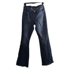CT2275 Lucky Brand Ladies Straight Leg Blue Jeans 12